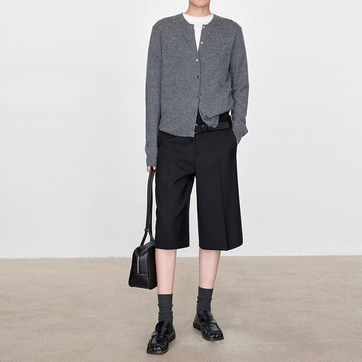 Veste courte féminine à la mode et décontractée avec coupe ample Chic & Stil