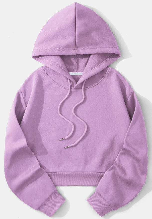 Amarae Casual Cropped Hoodie for Women