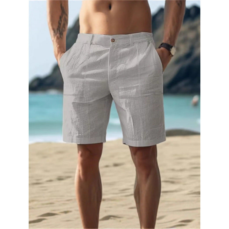 Men's swim shorts with quick-drying material and practical side pockets Lune London