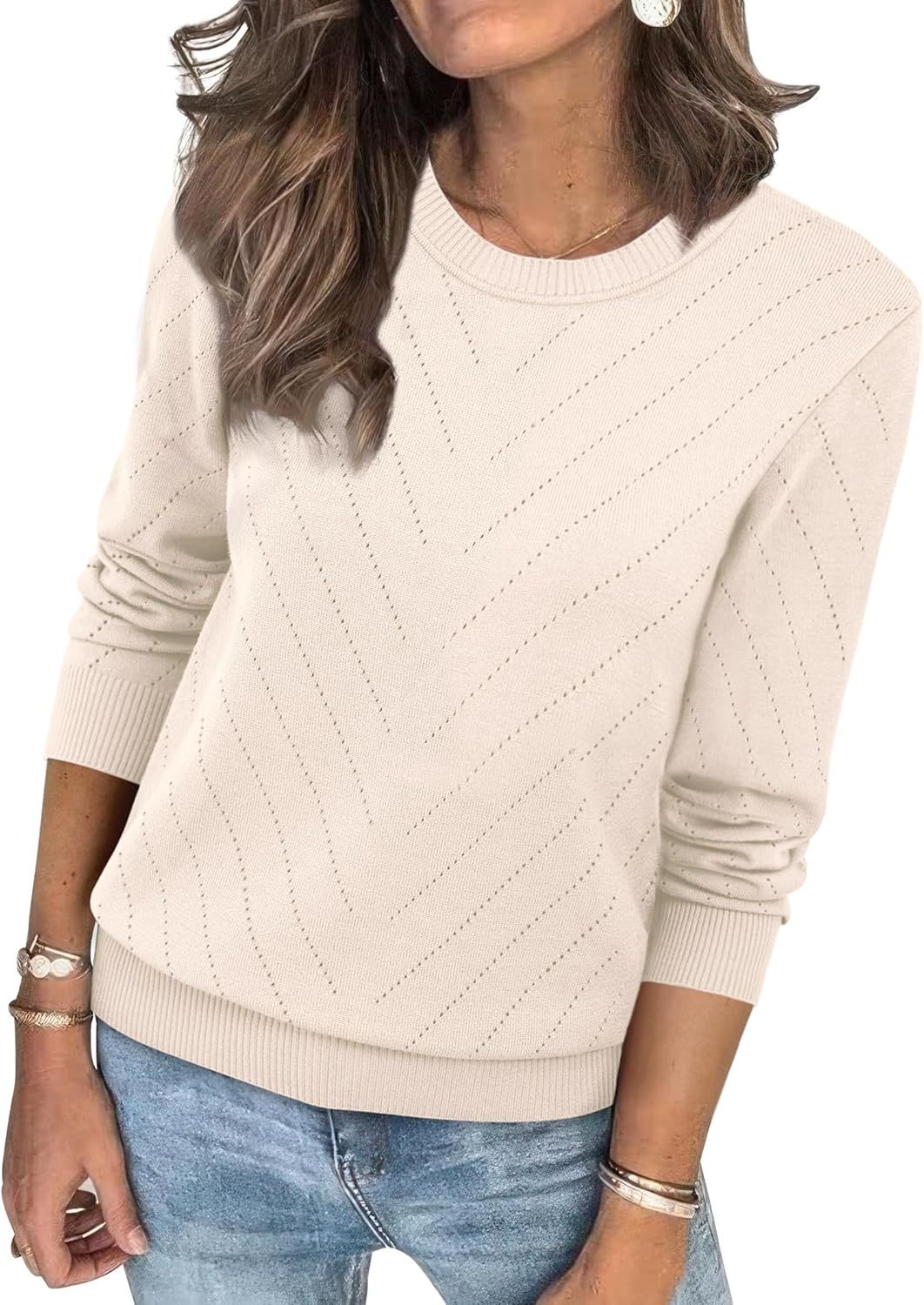Elegant striped pullover for ladies Lune London