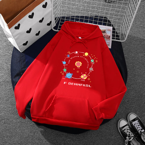 Women's hoodie with unique space motif Chic & Stil