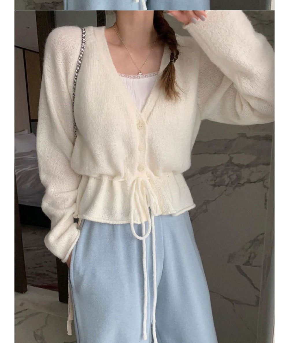 Gilet pour femme avec design ajusté et ceinture à nouer Chic & Stil