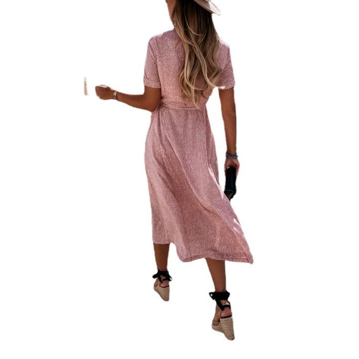 Lune London women's utility button midi dress