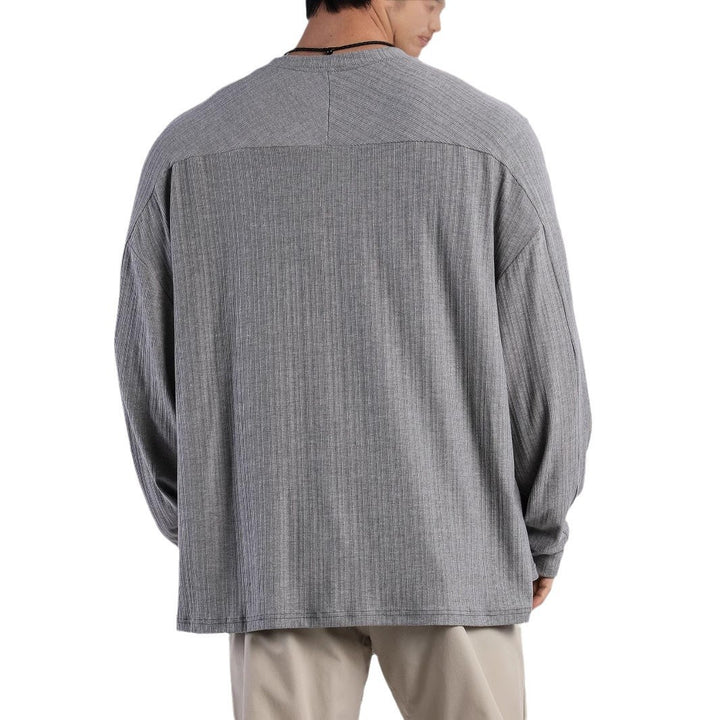 Casual long-sleeve t-shirt for women with an innovative cut and fine texture Lune London