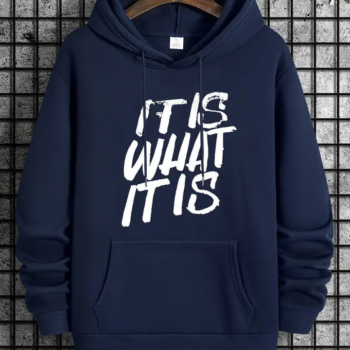 Women's hoodie with modern lettering and comfortable fit Lune London