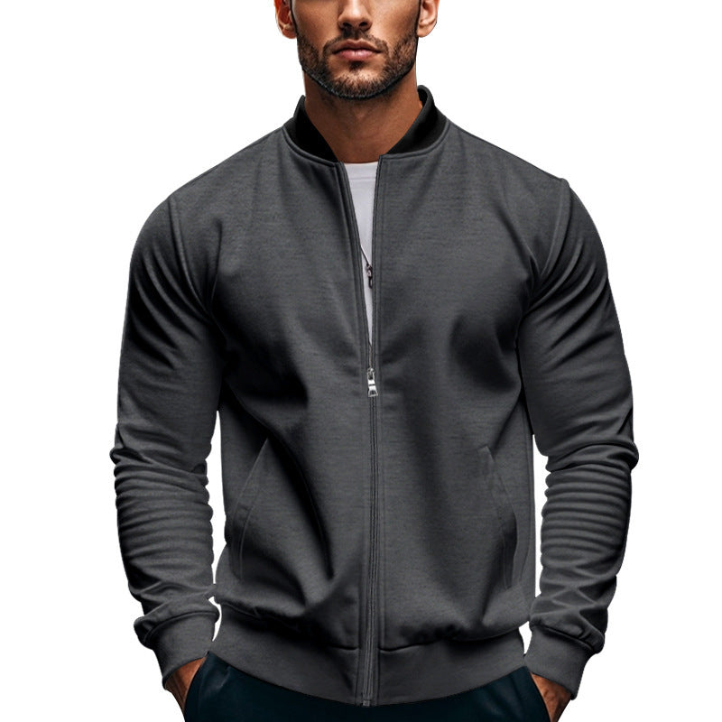 Sporty bomber jacket for men with practical pockets Lune London