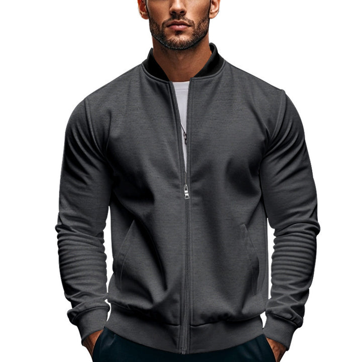 Sporty bomber jacket for men with practical pockets Lune London