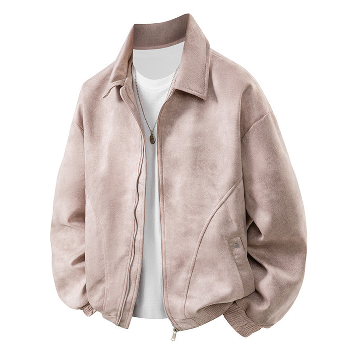Comfortable suede jacket for men Lune London