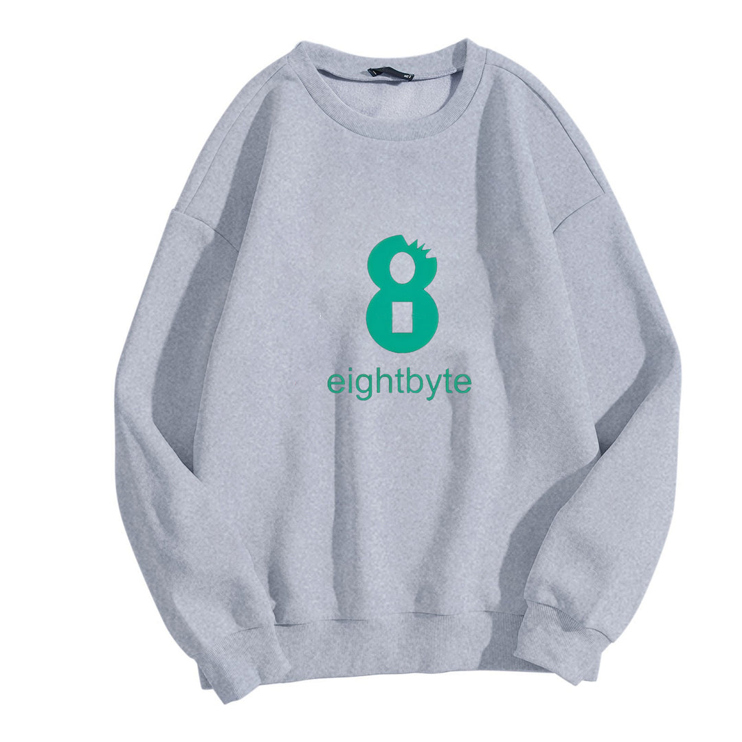Women's cozy sweatshirt with modern print Chic & Stil