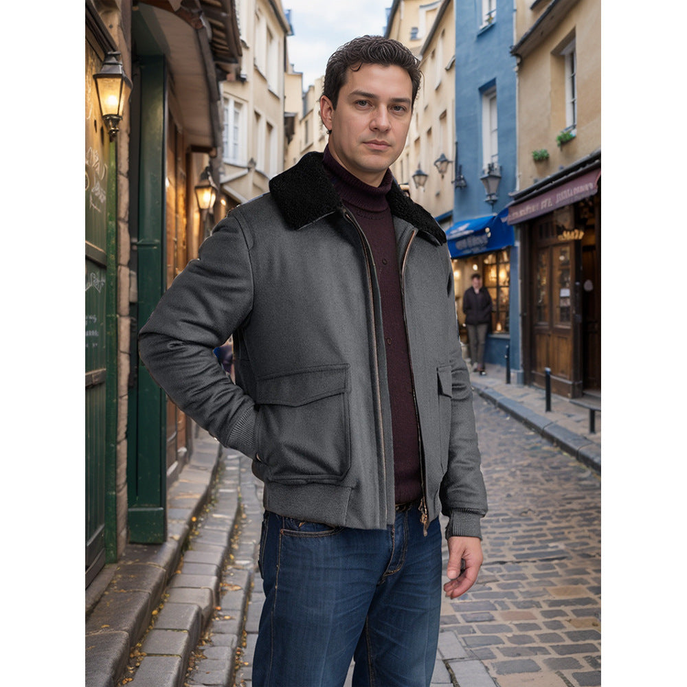 Trendy and warm motorcycle jacket for men Lune London