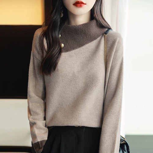 Pull col roulé confortable pour femme Chic & Stil
