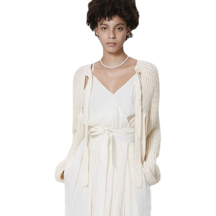 Cardigan tricoté aéré pour femmes avec coupe ouverte Chic & Stil