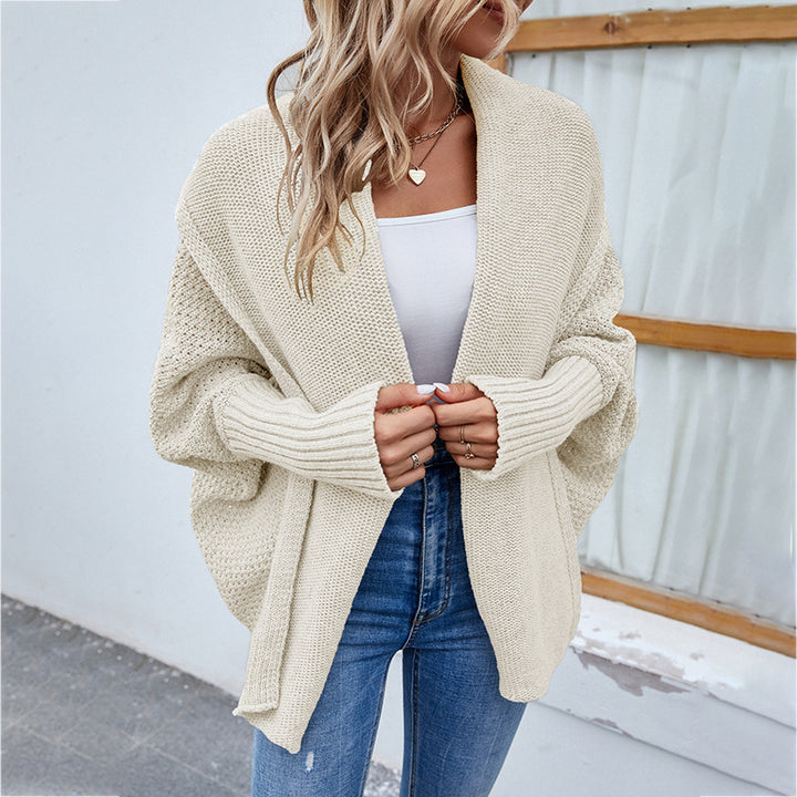 Open-cut cardigan for women with puff sleeves Lune London