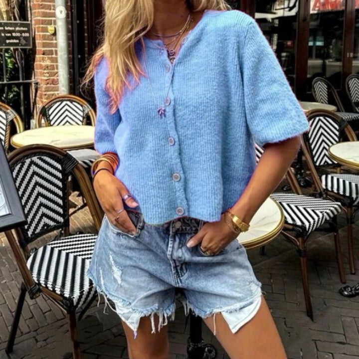 Casual short-sleeve shirt for women Lune London