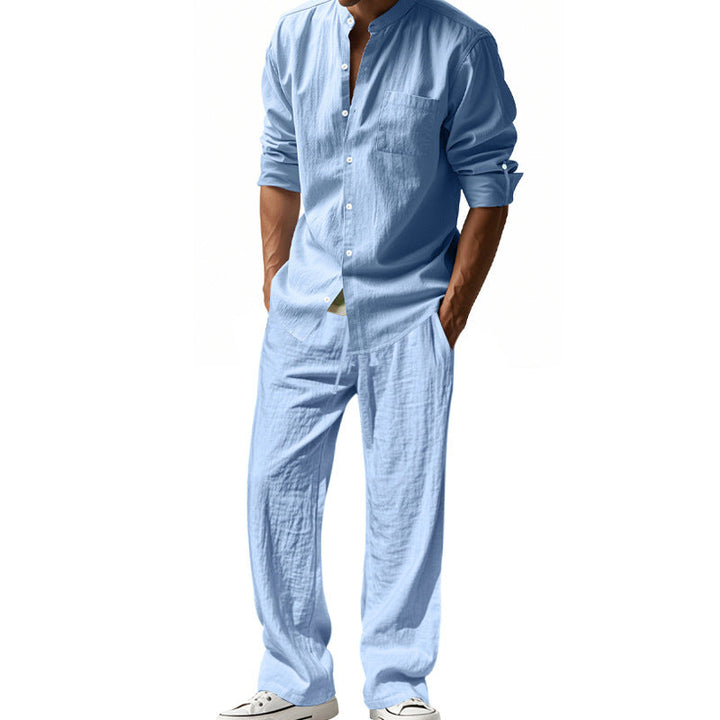Men's Airy Shirt and Pants Set Lune London