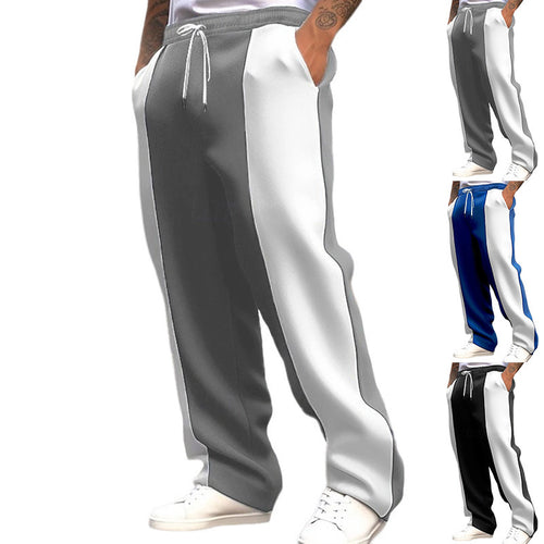 Casual sports pants for men with side stripes Amarae