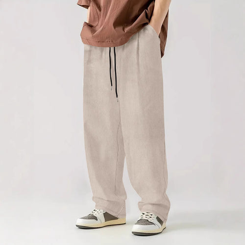 Men Comfortable Ribbed Pants Amarae