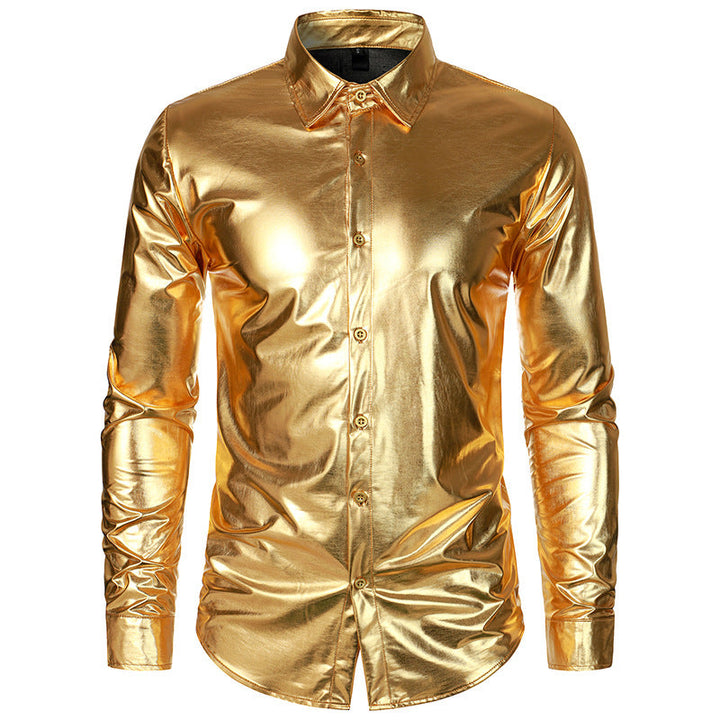 Men's Metallic Shirt Lune London