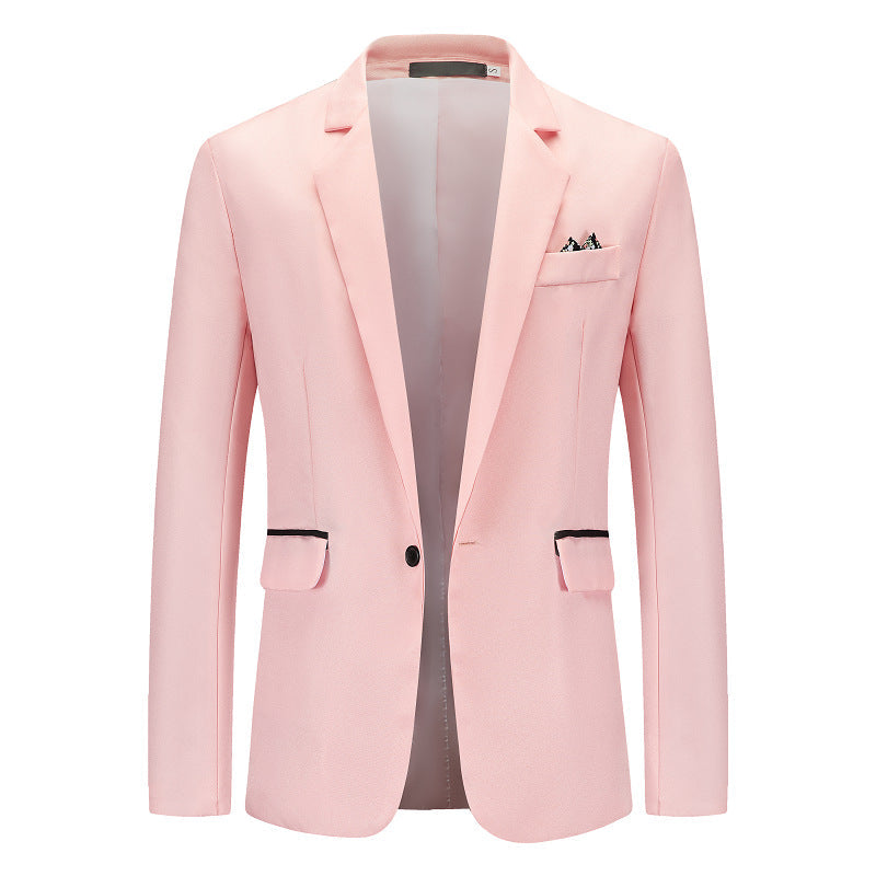 Men's Elegant Suit Blazer with Fine Texture and Modern Cut Amarae