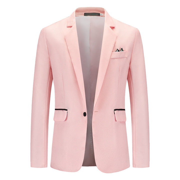 Men's Elegant Suit Blazer with Fine Texture and Modern Cut Amarae