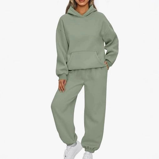 Soft Warm Leisure Jogging Set