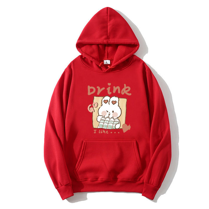Women's hoodie with cute kitten motif Chic & Stil