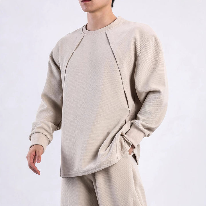 Women's sweatshirt with innovative structure design and casual fit Lune London
