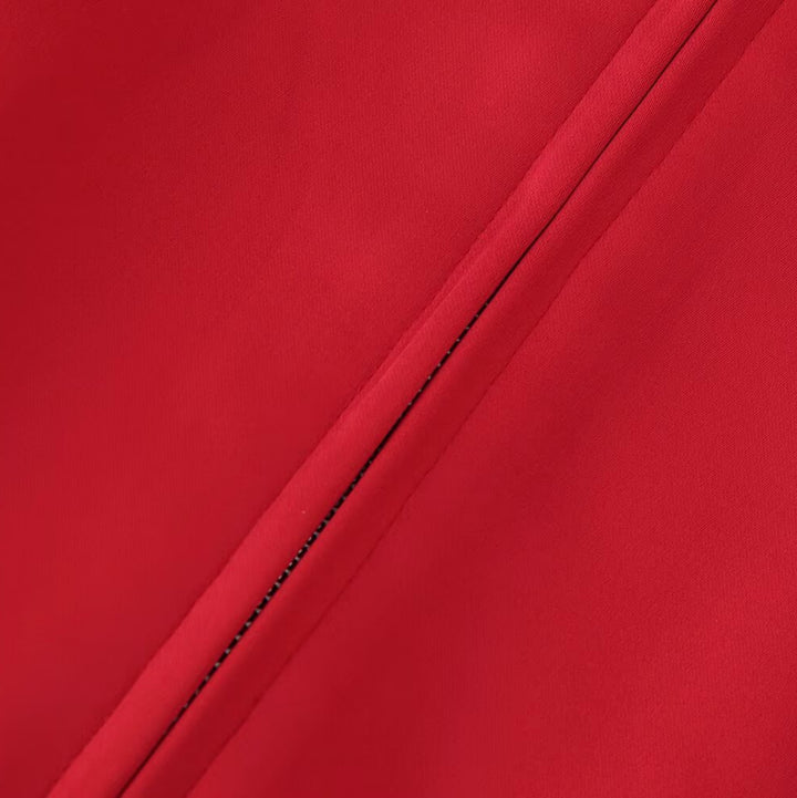 Women's Lightweight Windbreaker Jacket with Stand Collar, Zipper Pockets and Elastic Hem Amarae