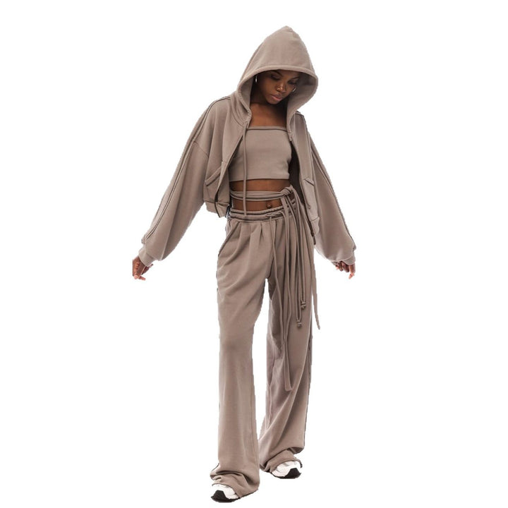 Lune London oversized sporty hoodie set for women