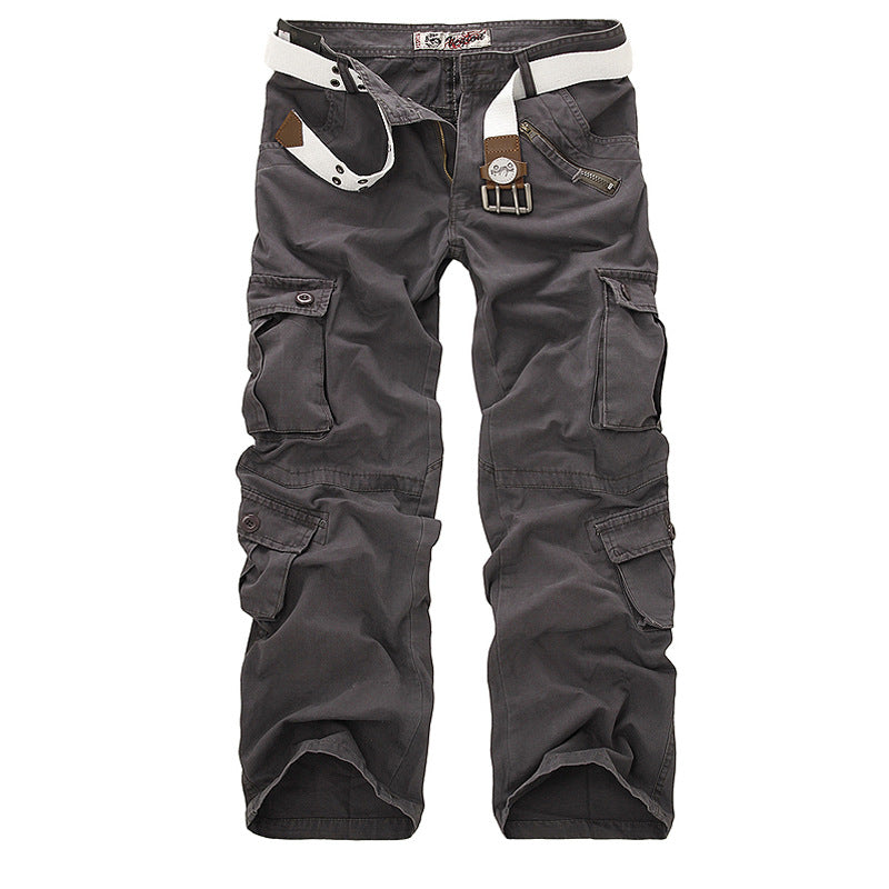 Lune London | Men's cargo pants with elastic waistband and versatile pockets