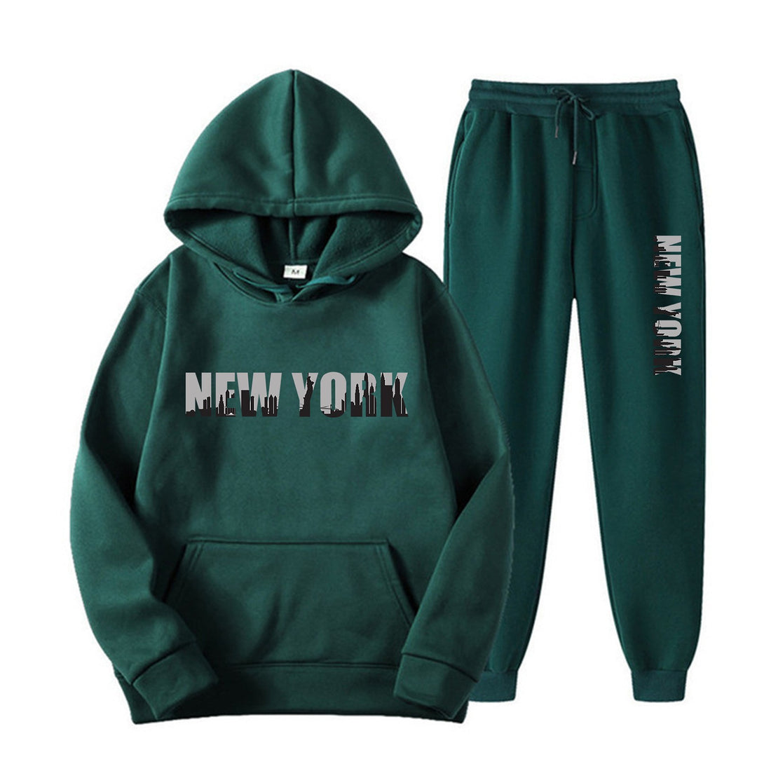 Women's sporty tracksuit with stylized New York print Chic & Stil