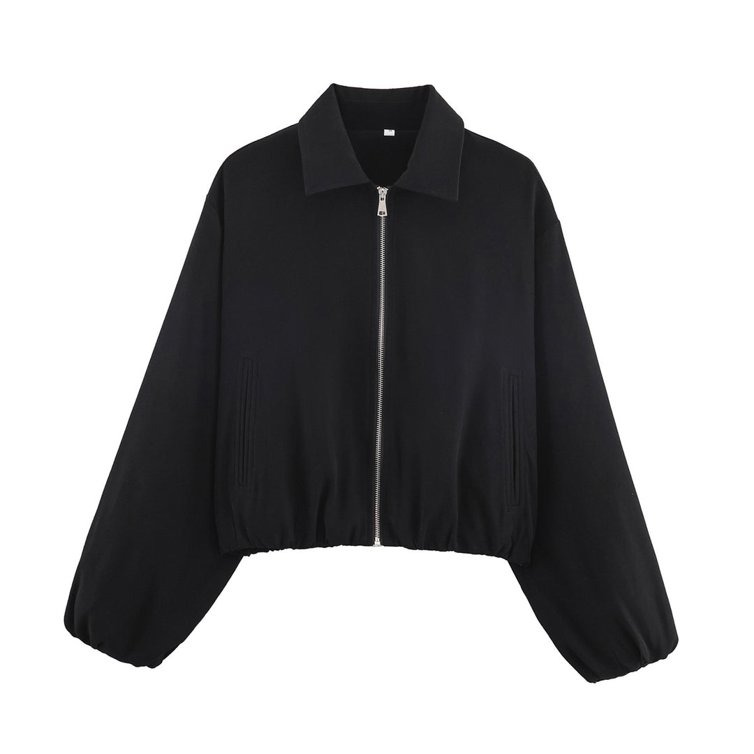 Casual transition jacket for women with elastic cuffs Amarae