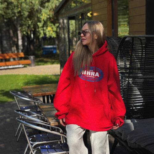 Women's hoodie with a creative vintage design and a comfortable fit Amarae