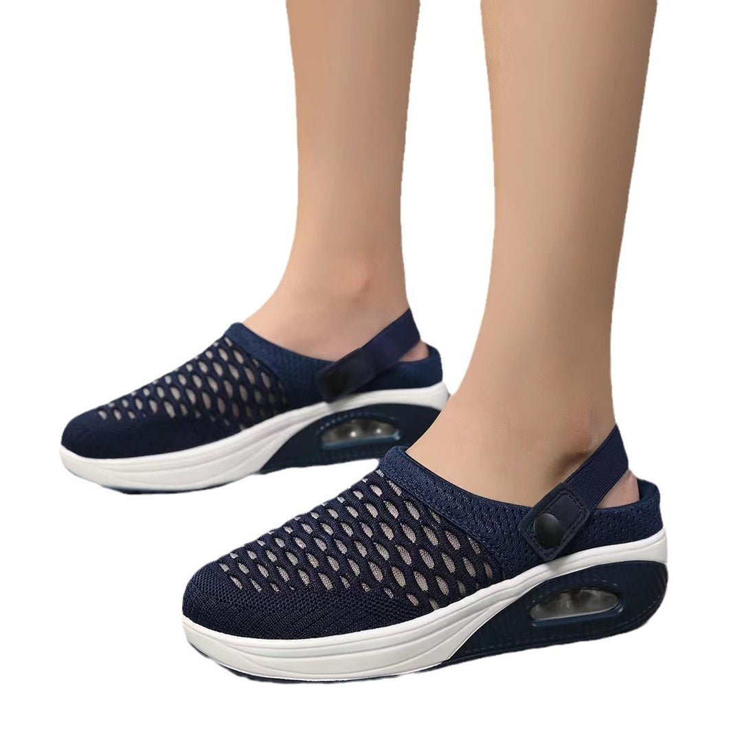 Ladies Breathable Mesh Slippers Lune London