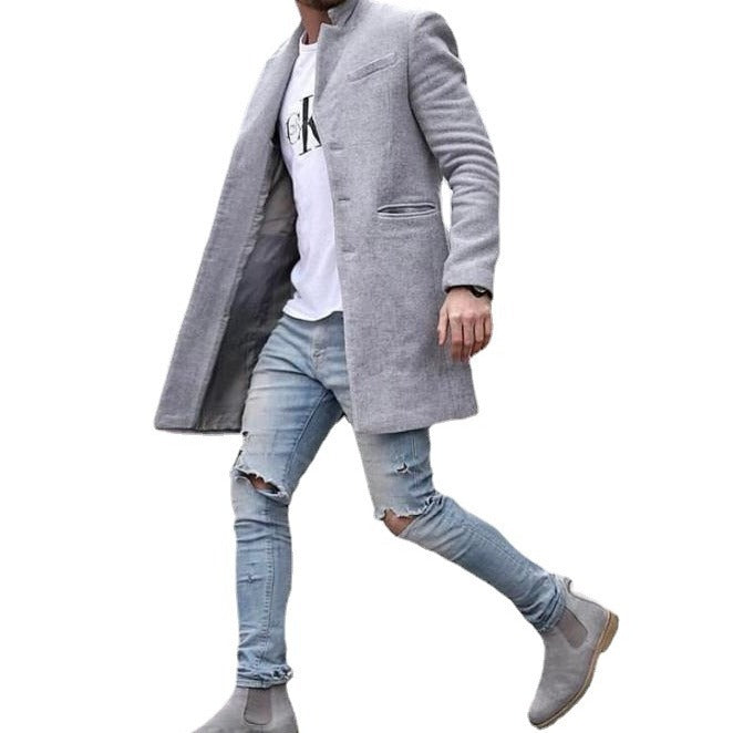 Elegant long coat for men Lune London