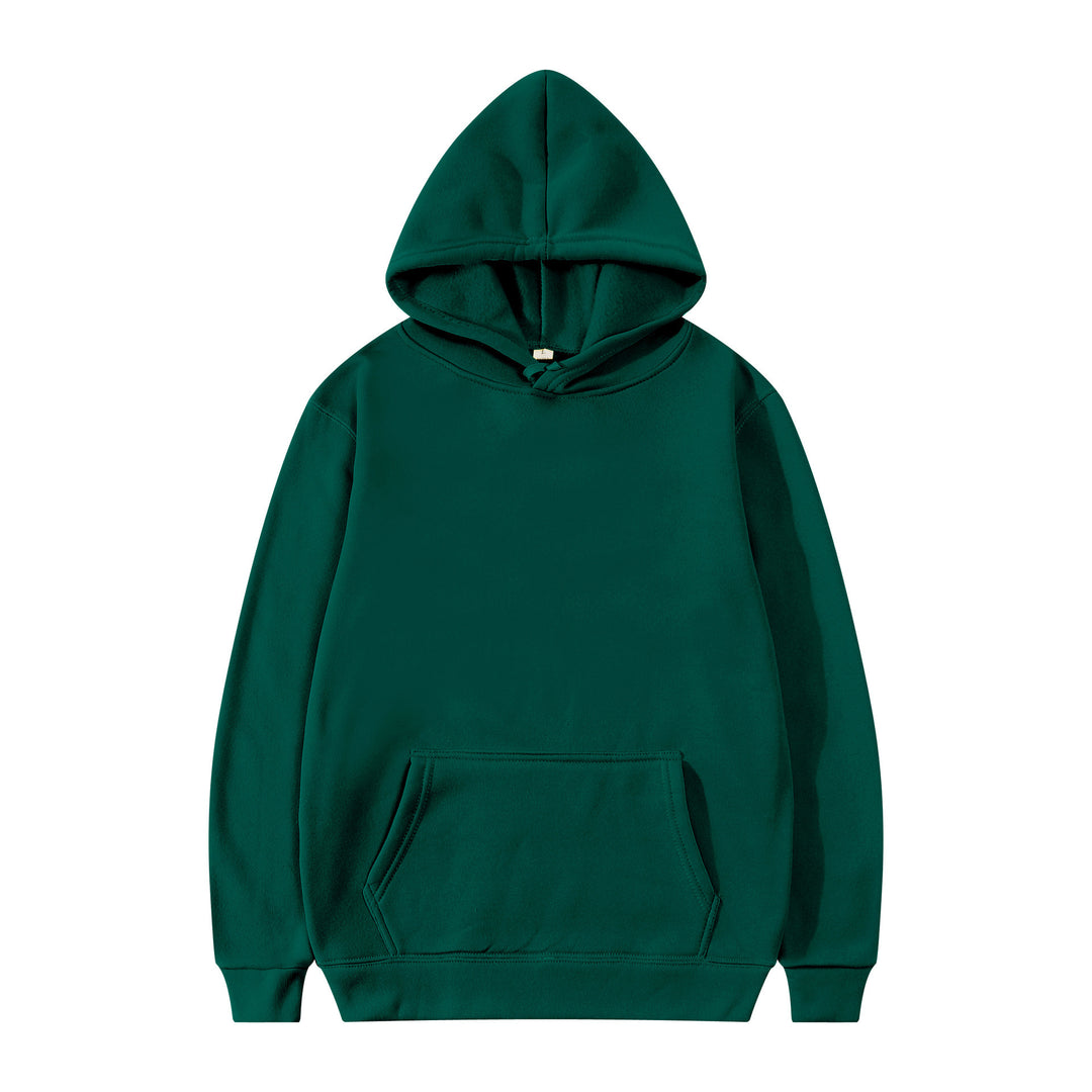 Women's hoodie in soft fleece with kangaroo pocket Lune London