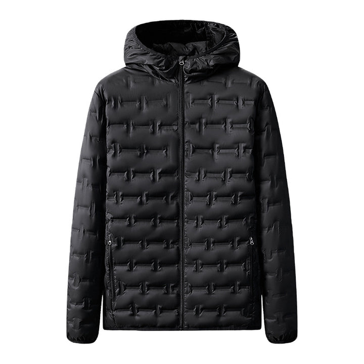 Men's Ultralight Padded Jacket with Hood and Compact Padding Amarae