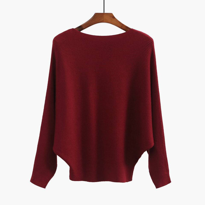Oversized knitted sweater for women with a refined ribbed design and a loose fit Lune London