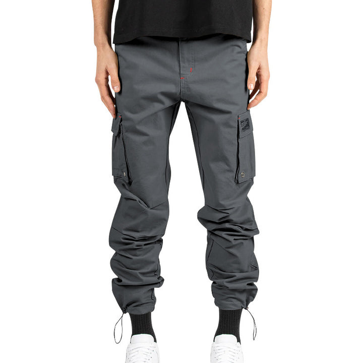 Men's cargo pants with practical pockets and chic and stylish cuffs