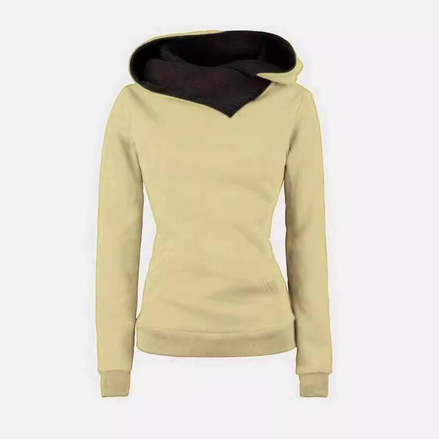 Women's hoodie with asymmetrical cut Lune London
