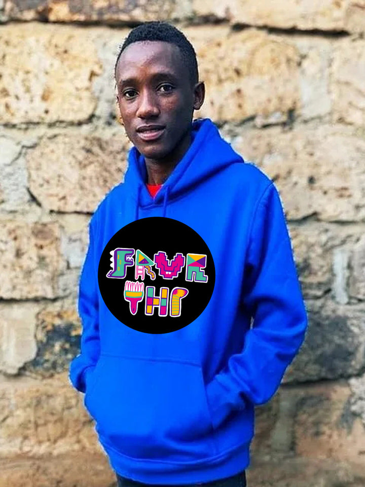 Hooded sweatshirt for ladies with an eye-catching graphic design and comfortable kangaroo pockets Lune London