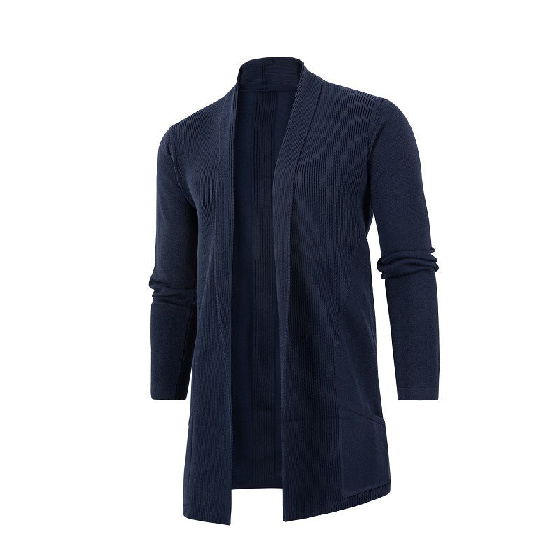 Lune London | Men's cardigan with open cut and practical pockets