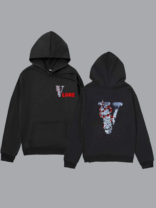 Women's hoodie with graphic statement and unique pattern Amarae