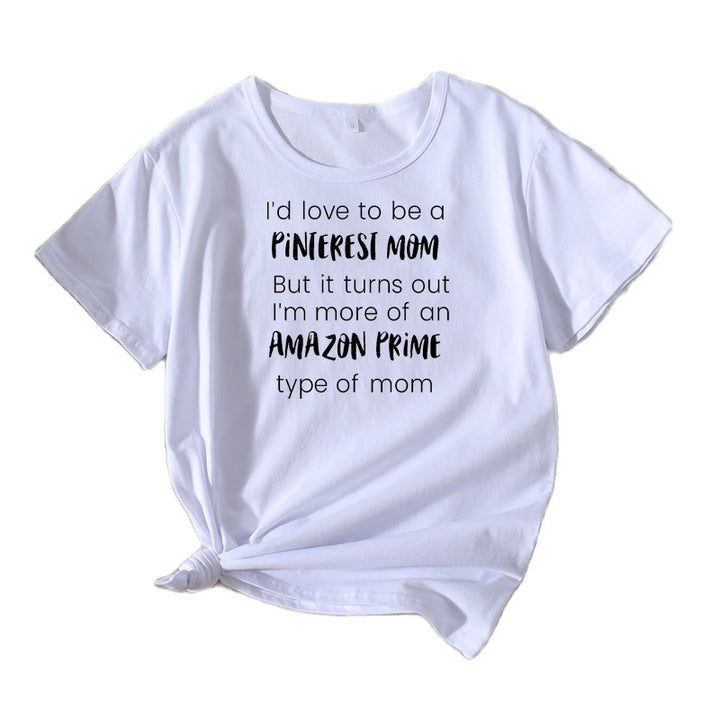 Ladies Casual Humor Graphic T-shirt Lune London 1751262486