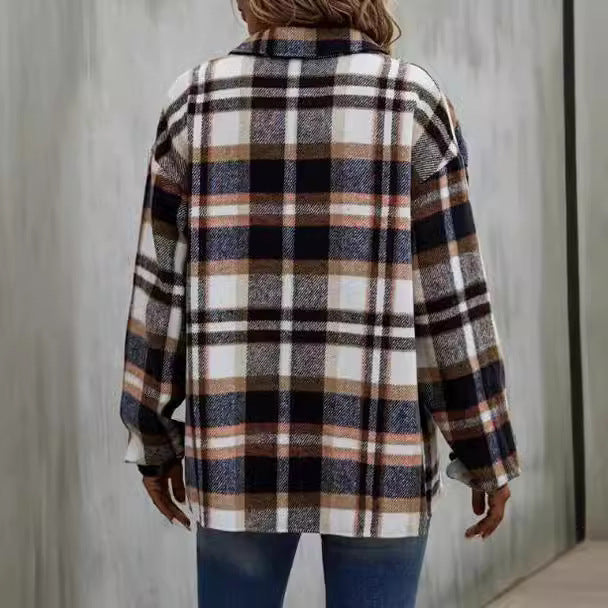 Casual checked shirt for women Lune London