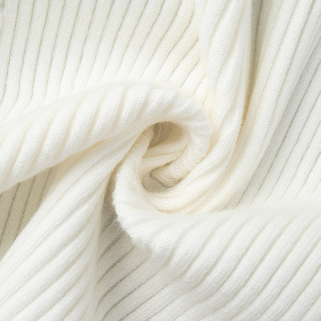 Pull en tricot côtelé pour femmes en mélange de coton doux avec une coupe élégante Chic & Stil