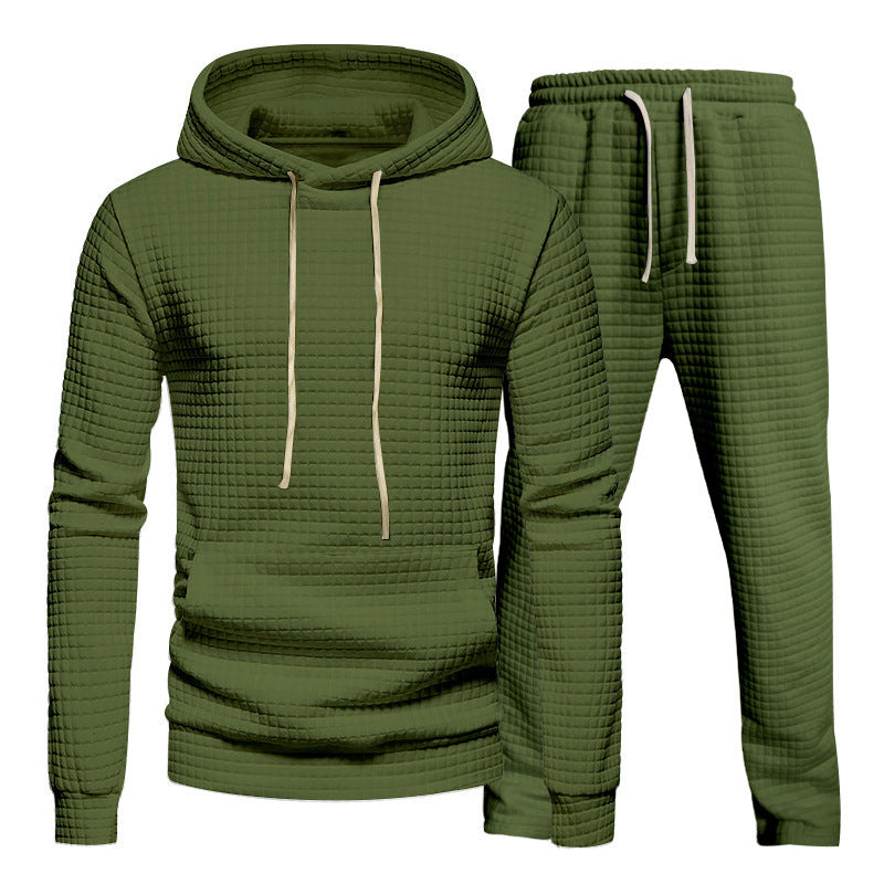 Leisure set for men with textured surface and comfortable fit Amarae