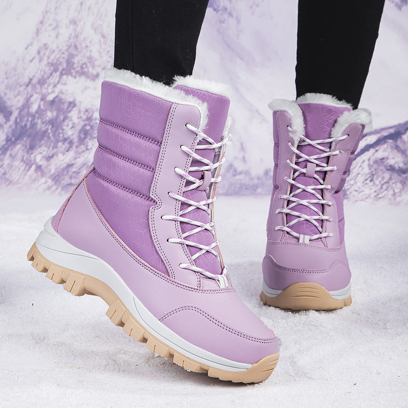 Winter boots for ladies with warm lining and slip-resistant sole Lune London