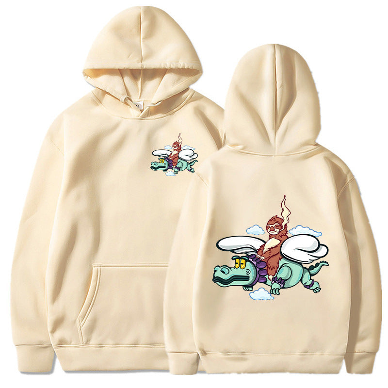 Women's hoodie with creative graphic design and high-quality interior Lune London