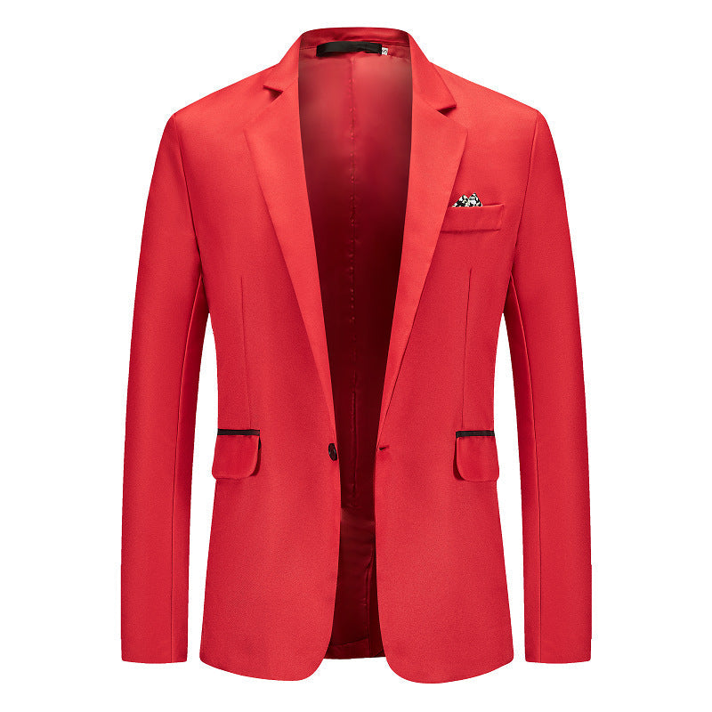 Men's Elegant Suit Blazer with Fine Texture and Modern Cut Amarae